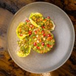 Pomogranade Almond Tabbuleh